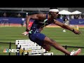 Rai Benjamin NEARLY takes down 400m hurdles world record