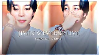 [HD] Jimin Weverse Live (Twixtor/ Velocity) Clips screenshot 4