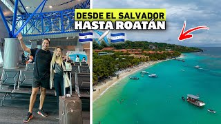 Viajando desde EL SALVADOR hasta ROATÁN ✈ ¿Cuánto vale?