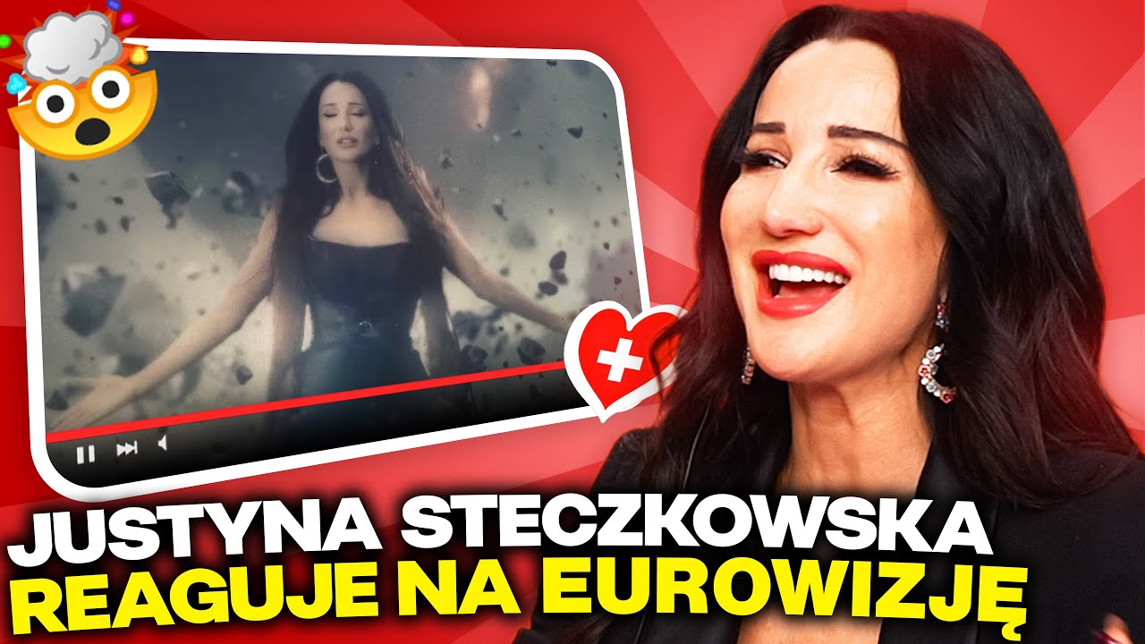 JUSTYNA STECZKOWSKA REAGUJE NA EUROWIZJĘ I STARE WYSTĘPY | ESKA REAKCJE