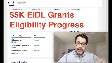 $5K EIDL Grants Are Making Progress | Eligibility Update