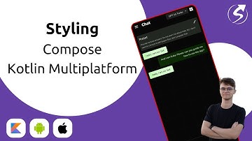 Style & Fonts in Kotlin Multiplatform Compose - Building AI Chat App