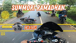 CRASH ‼️ AFTER SAHUR RIDE SUNMORI CANGAR BERUJUNG FATAL #rijalrl