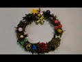 DIY_琴趣手工藝_紙製聖誕花圈教學,聖誕節裝飾,自己做環保創意美觀, DIY handy craft, Christmas Wreath, creative self-made wreath