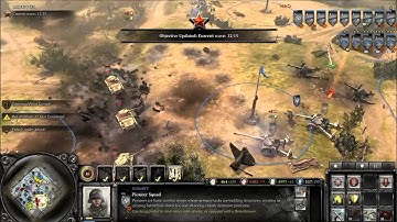 CoH2 - Art of Defence mod gameplay