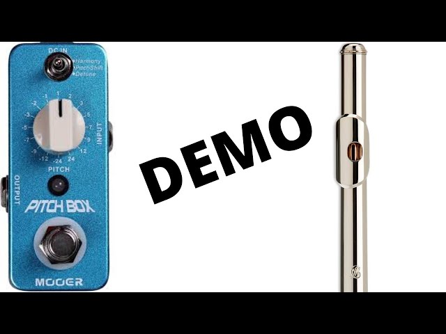 Mooer PitchBox with Flute - Demo