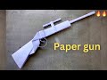 How to make paper gun | Origami | DIY paper gun easy tutorial