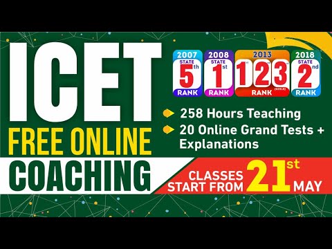 FREE AP & TS ICET 2020 ONLINE CLASSES, EXAMS & EXPLANATIONS | FREE ICET EXAM PREPARATION, MOCK TESTS