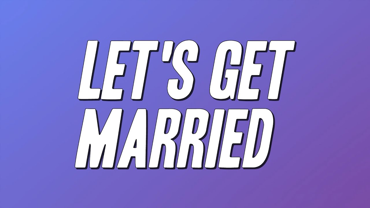 Jagged Edge - Let's Get Married (Lyrics) - YouTube