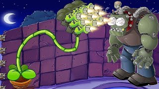 NEW Pea 999 Gatling Torchwood vs 9999 Zombies | Plants and Zombies