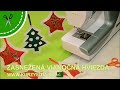 DIY návod | Zasnežená vianočná hviezda – šité vianočné ozdoby