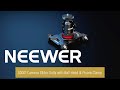 Introducing the NEEWER SD001 Camera Slider Dolly with Ball Head &amp; Phone Clamp