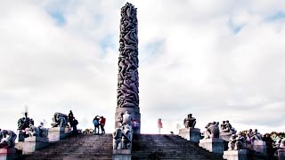 Oslo Norway - Frogner Park Vigeland Sculpture Park