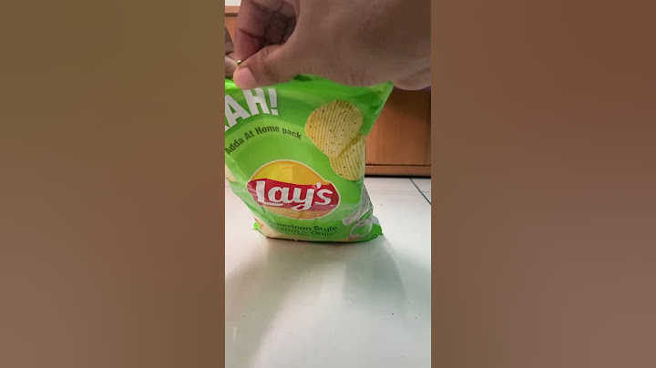 Green Lays Chips Yummy 💚