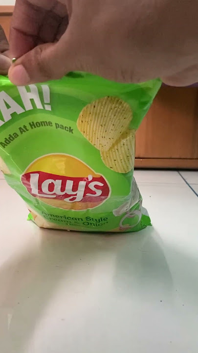 Green Lays Chips Yummy 💚