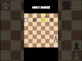 💀Only One Horse ♟️ #shorts #chess