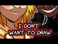 Drawing When you Don't Want to / Feel like it | Art Rambles