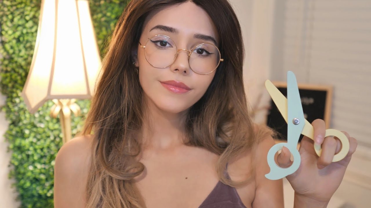 ASMR - Professional Barbershop but with Kid Toys ✂️ (scissors, water, rain sounds 🌧️)