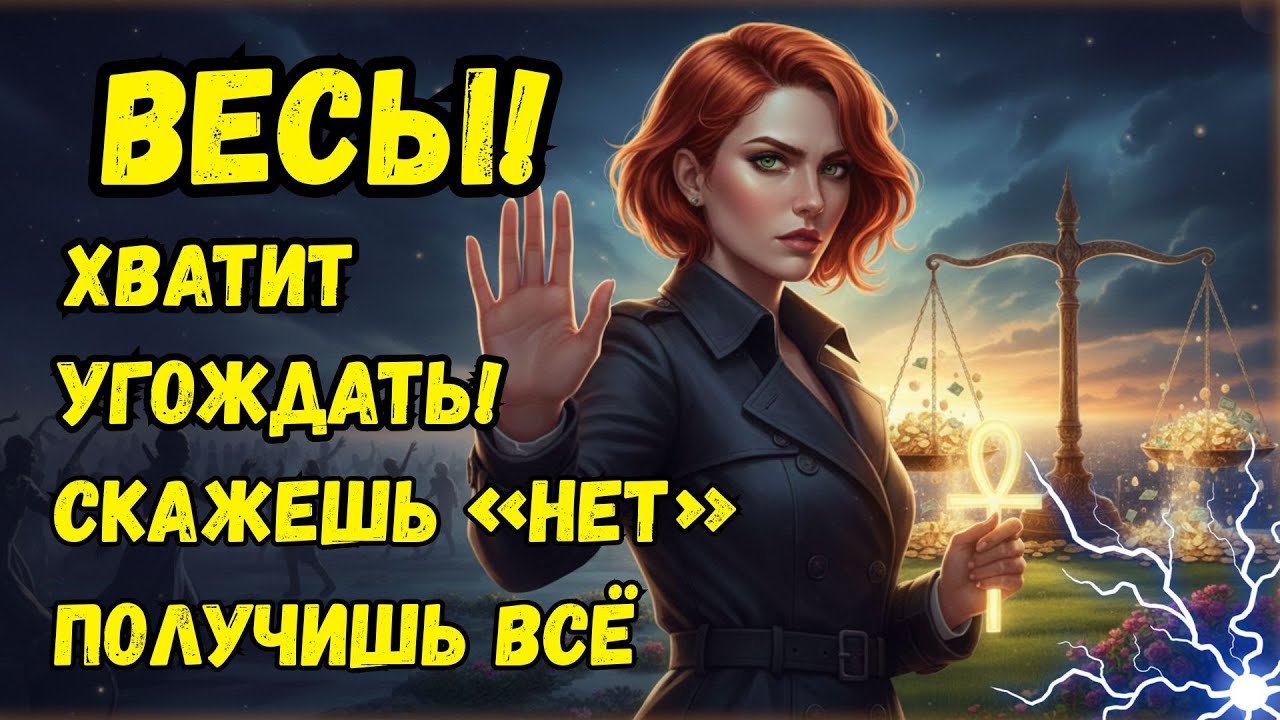 ♎ ВЕСЫ, ХВАТИТ УГОЖДАТЬ! В 2026: Научись говорить 