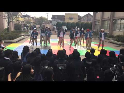 【武蔵村山高校】新歓2016　2年女子学年ロック