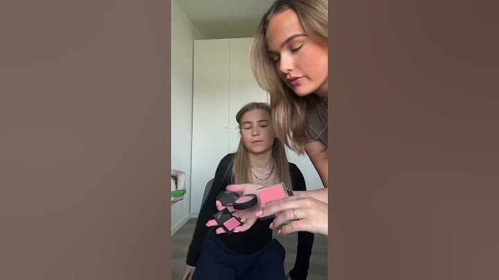 Lægger makeup på min søster!❤️ #søster #konfirmation #makeup
