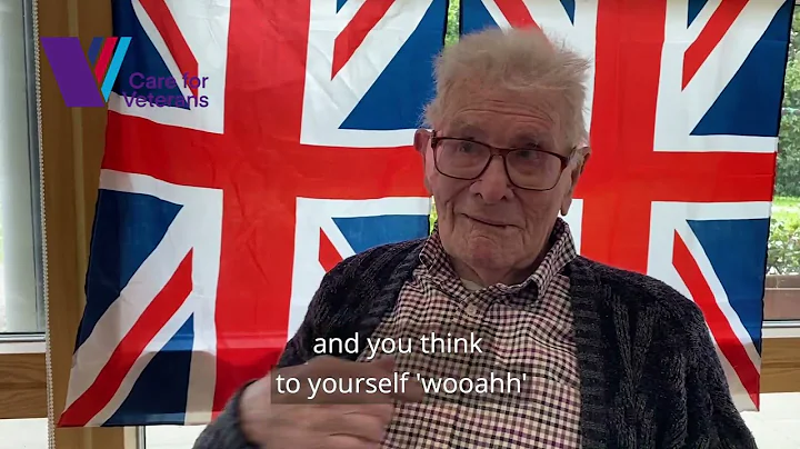 VE Day 2021 - WWII Veteran, Len Gibbon
