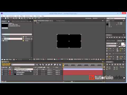 Video: Cum redimensionez un videoclip în After Effects?