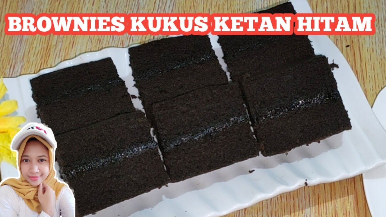 RESEP BROWNIES KUKUS KETAN HITAM LEMBUT DAN NYOKLAT BANGET YouTube