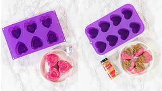 Bakerpan heart molds, for making heart shaped desserts