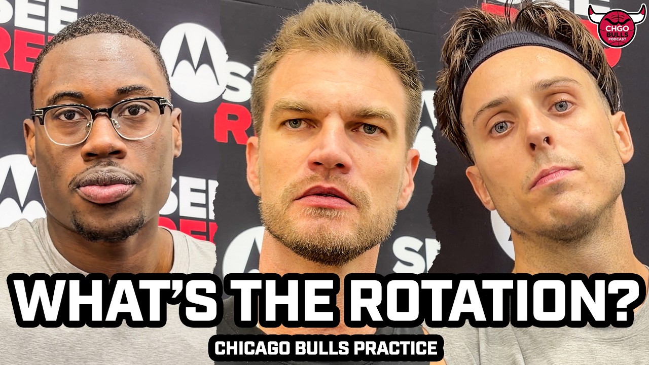 PRESS CONFERENCE: Tiago Splitter, Zach Collins & Jalen Smith on Bulls’ NEW FRONTCOURT ROTATION