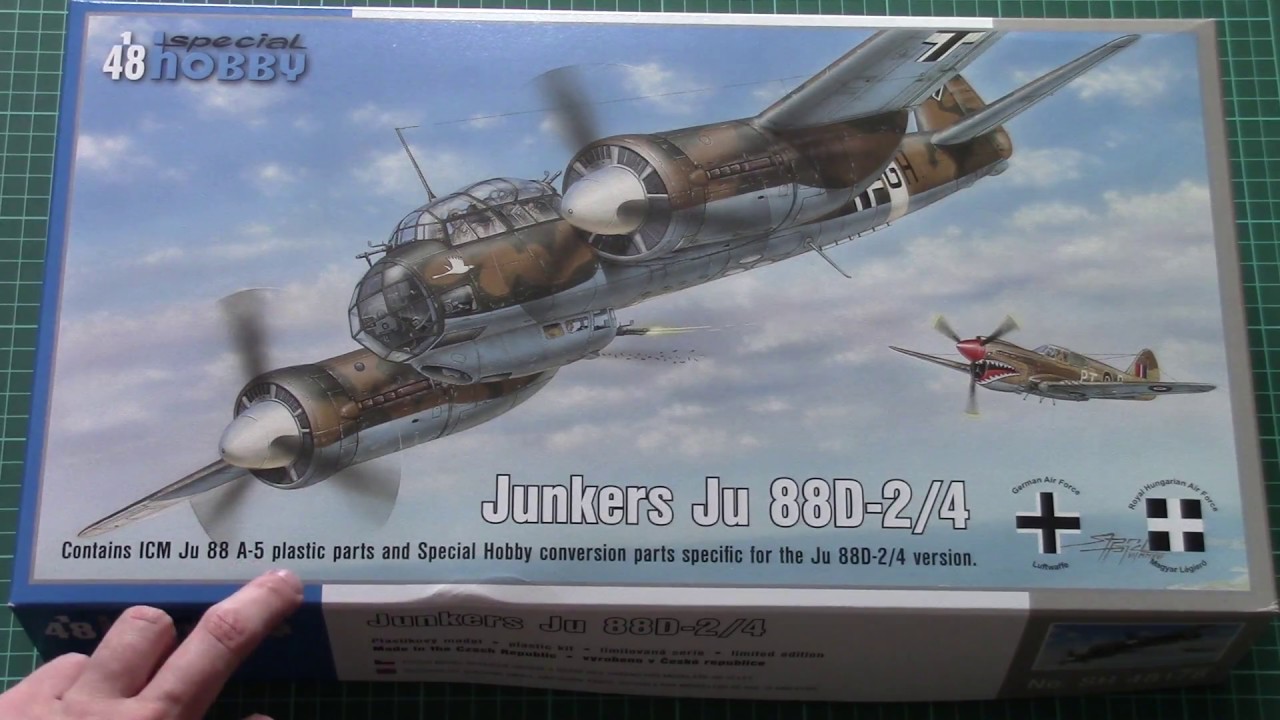 icmd Special Hobby 1/48 Ju 88D-2/4 (SH48178) Review
