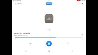 Kit Kat Thins Commercial Midi Player Cover