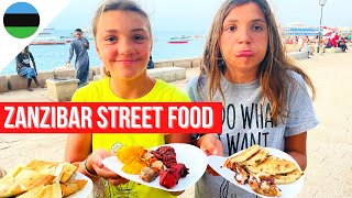 Street food dinner on the Streets of Zanzibar - how much does it cost for 5 of us?