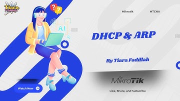 Konsep DHCP & ARP || #mikrotik #mtcna #winbox