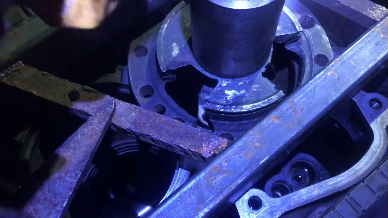 Даф 105 Ремонт Посадочного Под Гильзу - YouTube