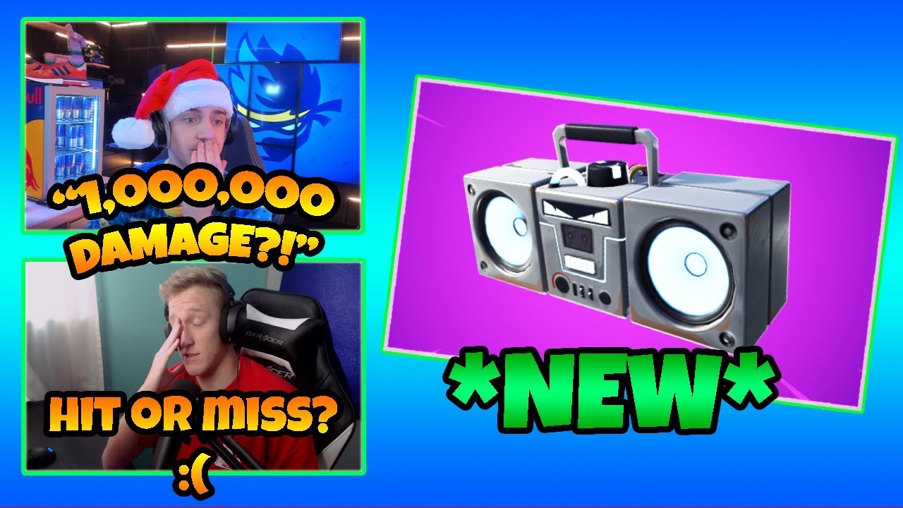 NINJA & TFUE *HATES* THE NEW BOOM BOX (RIP TURBO BUILDING) | Fortnite Best & Funny Moments!