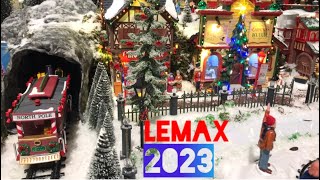 #lemax THE BRAND NEW ‘LEMAX’ CHRISTMAS VILLAGE 2023… ADVANCE MERRY CHRISTMAS  TO ALL OF YOU GUYS🎁
