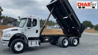 2015 Freightliner M2106 Dump Truck For Sale With 15' Valew Box I CharterTrucks.com - U12114