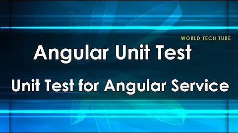 How to write unit test for Angular Services | Create service in angular and write test for methods