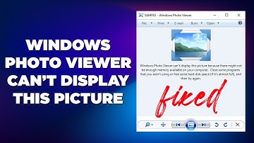 Windows Photo Viewer Can