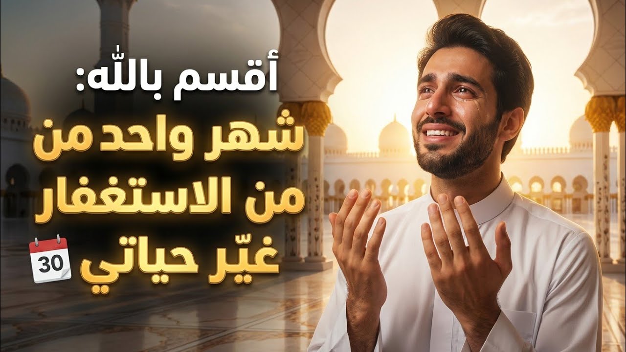قصة بنت مع الاستغفار ١٠٠٠ مرة شهر غير حياتها  #قصص_الاستغفار 