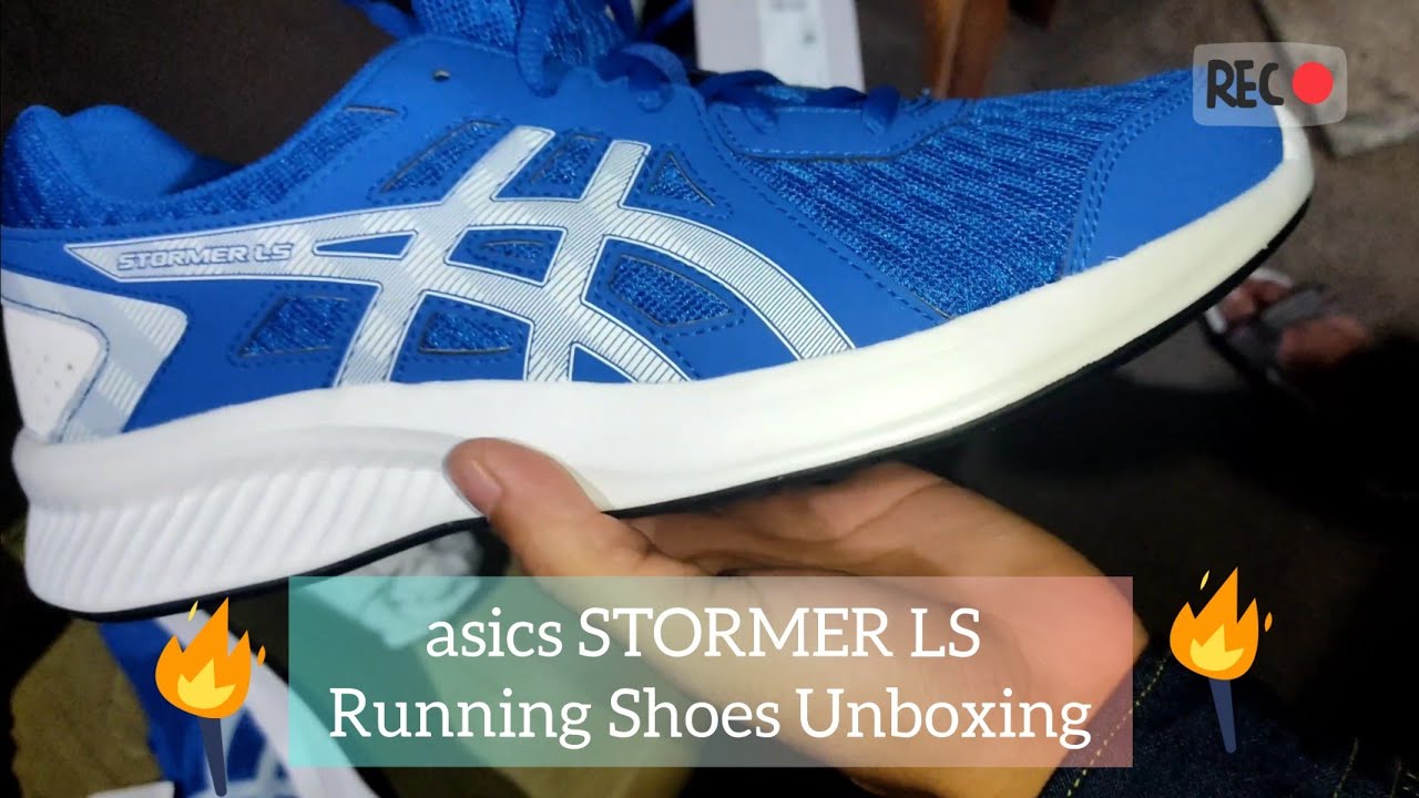 asics STORMER LS Unboxing | | YouTube