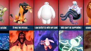 The Last Words of Cartoon Characters