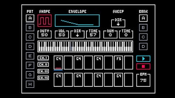 STEPPER: A 16-step sequencer for the Game Boy Advance (GBA)