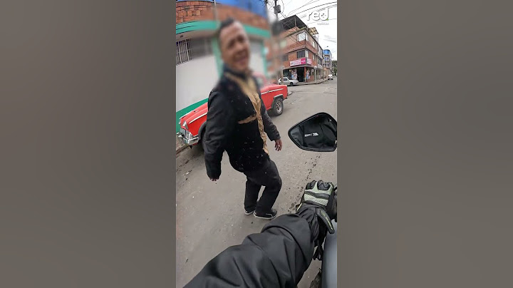 Bogotá: Motorcyclists and residents organize in response to a sudden emergency