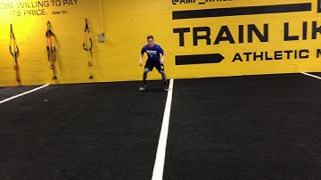 Base to Lateral Quick feet to Linear Sprint