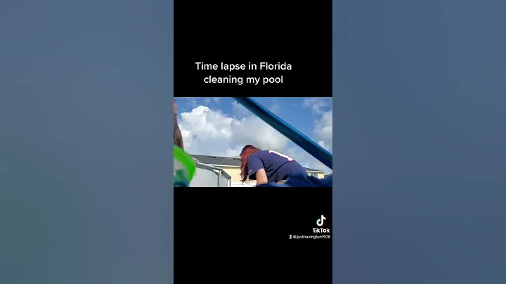Cleaning my pool