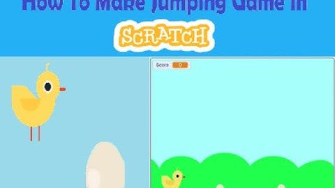 How To Make Jumping Game In Scratch