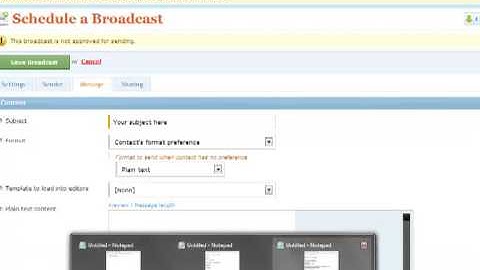email sending through arpreach