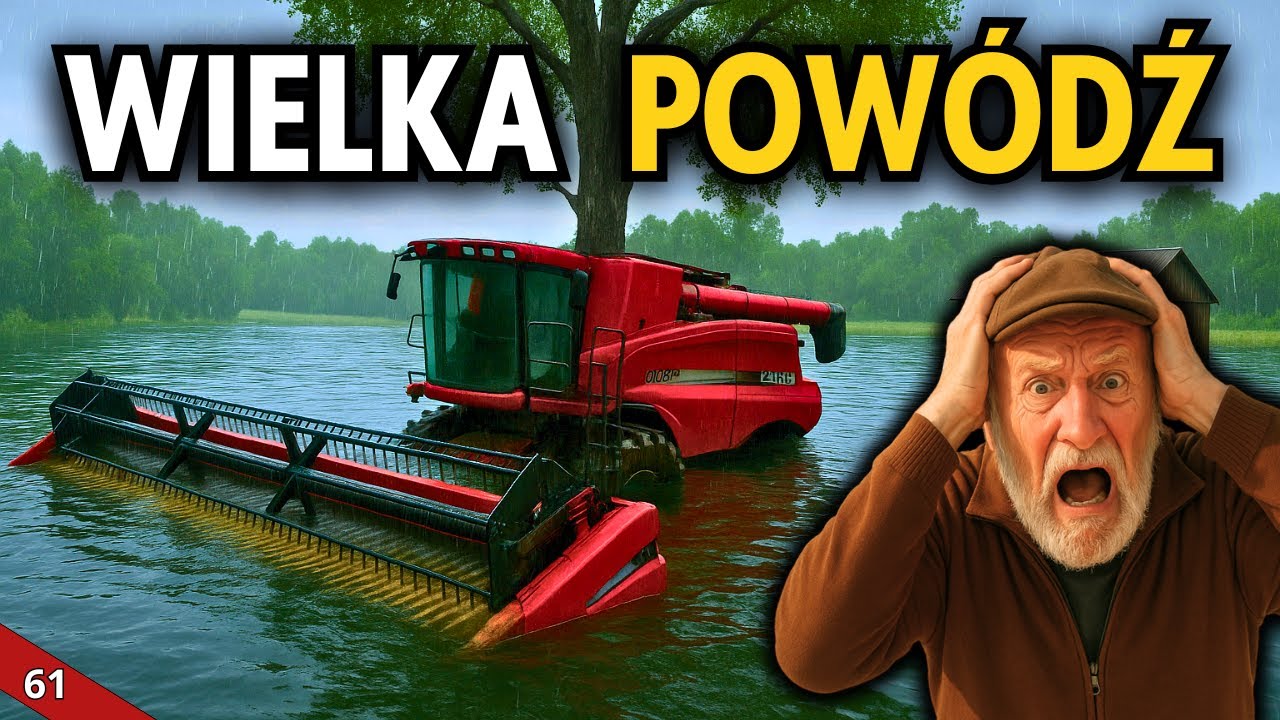 ZALANE GOSPODARSTWO DZIADKA 🌻 Prawdziwe życie na wsi #61 🌻fabuła w FS 25